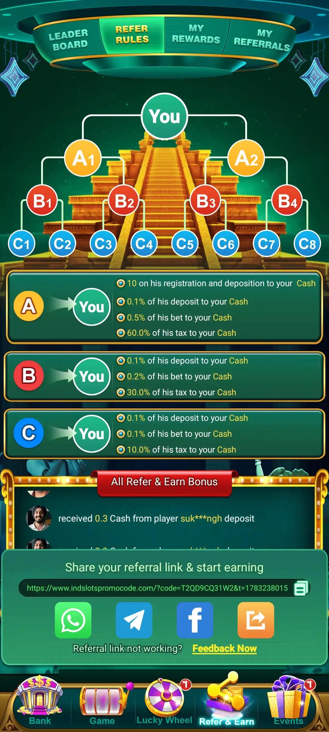 REFER & EARN